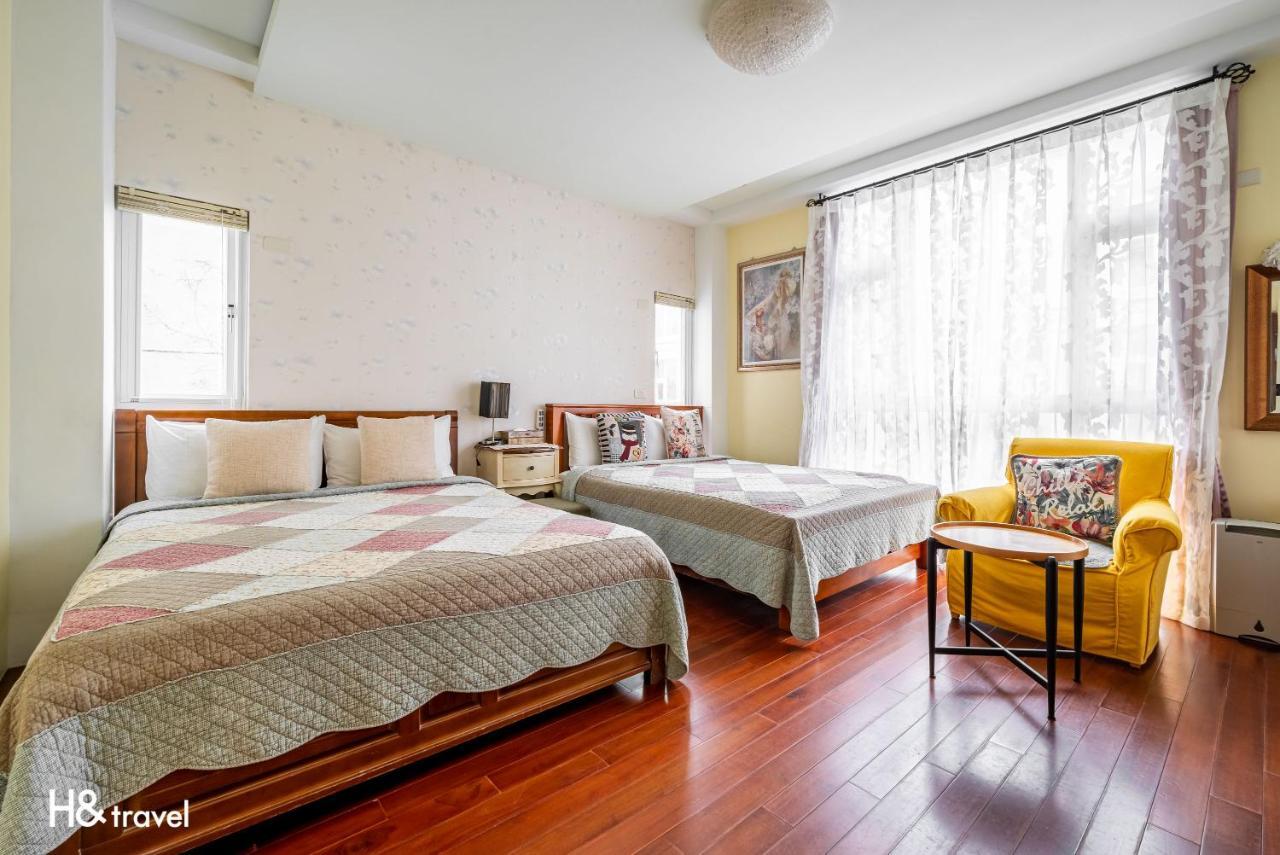 White Cotton Candy Homestay Hualien City Bilik gambar